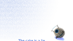 Portal 2 the cake