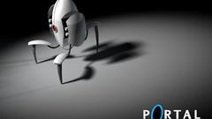 Portal Art 3d graphic turret