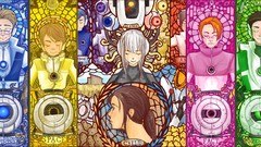 Portal glasses Wheatley Chell glados Companion Cube space core