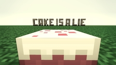 Portal minecraft the cake is a lie