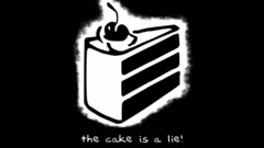 Portal the cake is