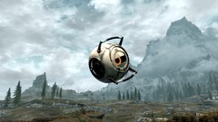 Portal the elder scrolls v skyrim Easter Eggs artwork video 