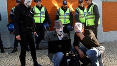 Portugal Guy Fawkes Occupy Wall Street occupy