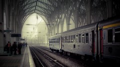 Portugal lisbon trains train stations Gare do Oriente