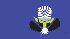 Powerpuff girls TV series artwork villians Mojo Jojo