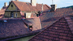 Prague rooftops