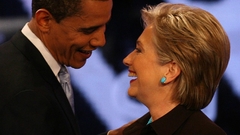 Presidents barack obama hillary