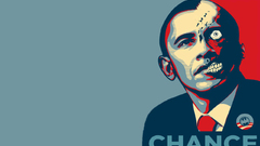 Presidents Barack Obama two-face