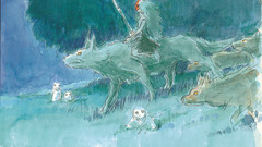 Princess mononoke Kodama Wolves