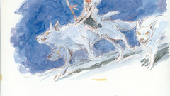 Princess mononoke Wolves San