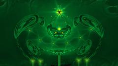 Psytropic Green abstract