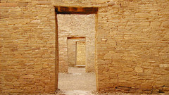 Pueblo bonito doors architecture
