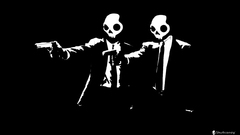 Pulp Fiction Skullcandy black