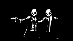 Pulp Fiction Skullcandy black
