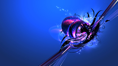 Purple abstract willing to