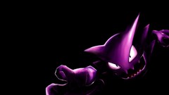 Purple Anime nintendo Pokemon drawings haunter video games 