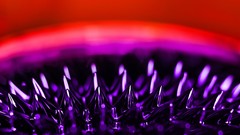 Purple duel ferrofluid