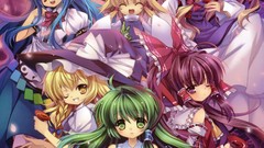 Purple eyes Sake wink