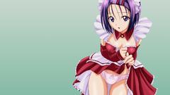 Purple eyes Simple Background