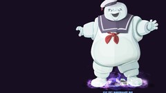 Purple Ghost Busters Stay Puft Marshmallow Man