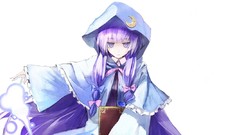 Purple hair Books magic