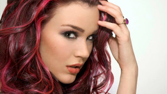 Purple hair joss stone