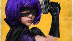 Purple hair Kick-Ass chloe