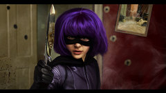 Purple hair Kick-Ass chloe