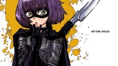 Purple hair Kick-Ass Hit