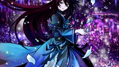 Purple hair pandora hearts