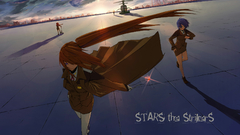 Purple hair vehicles anime