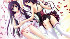 Purple hair visual novels