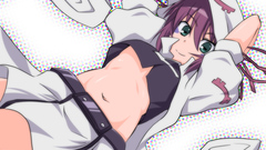 Purple hair yumekui merry