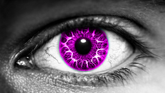 Purple selective coloring eyes
