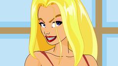 Purrint wink cartoon