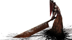 Pyramid Head Simple Background