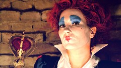 Queen cosplay Queen of Hearts