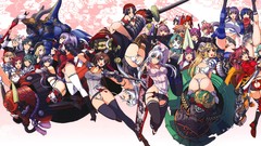 Queens blade Hyakka Ryouran Samurai Girls Niθ (Illustrator)