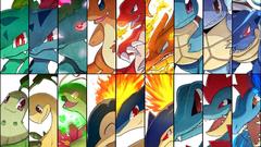 Quilava feraligatr meganium Bayleef