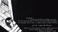 Quotes monochrome Johnny the