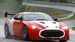 Race cars Aston Martin Zagato v12
