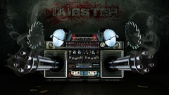 Radio boombox dubstep speakers chainsaw machine gun bass filthy