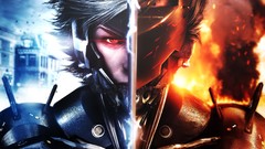 Raiden artwork video games metal gear rising revengeance