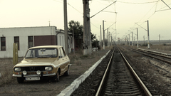 Railroad tracks Dacia 1300