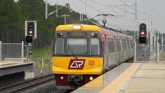 Railroad tracks public vehicles