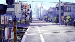 Railroads fictional landscapes Landscapes