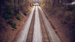 Railways railroad tracks railroads