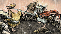 Rain Animals fight fantasy