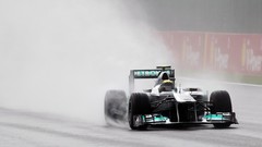 Rain cars formula one