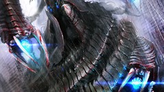 Rain Machines weapons blood Monsters Robots spikes tentacles 